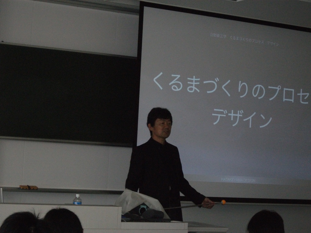 広島工業大学　特別講師　／広島工業大学講義風景写真