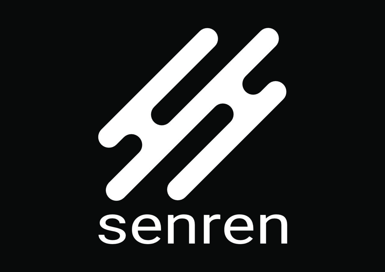 株式会社senren ロゴ／株式会社senren ロゴ　ネガ版