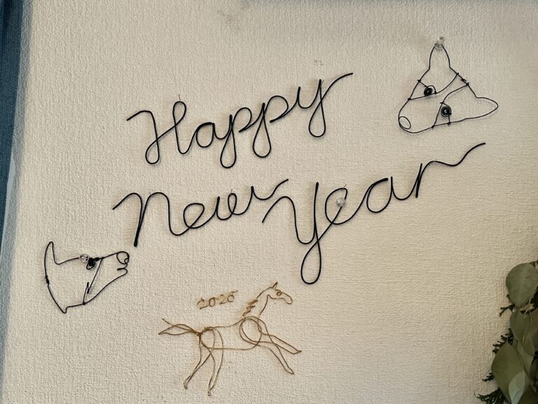 ワイヤーアート写真