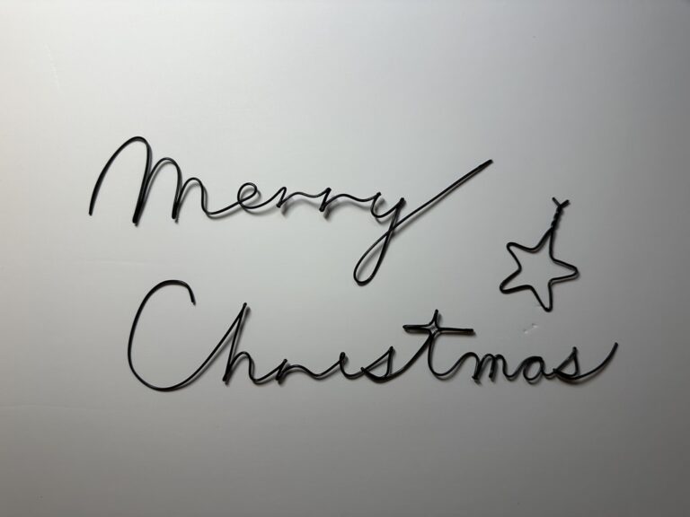 ワイヤーアート写真