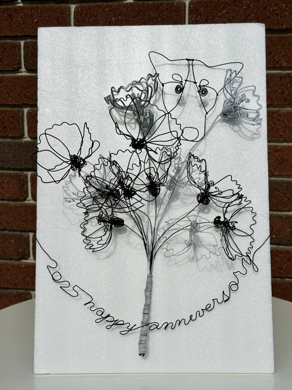 ワイヤーアートにハマっています！／ワイヤーアート写真